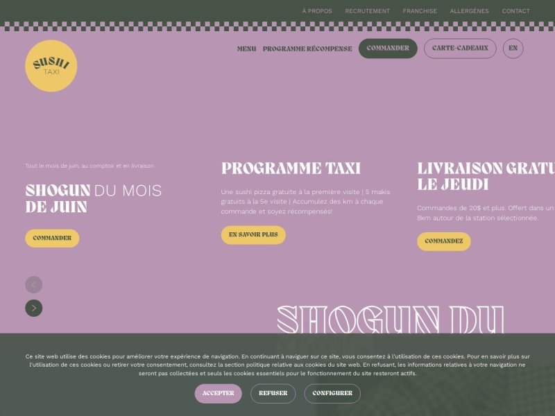 Aperçu de Sushi Taxi