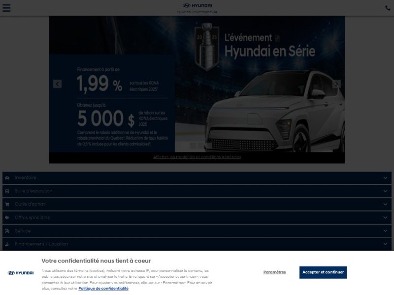 Aperçu de Hyundai Drummondville