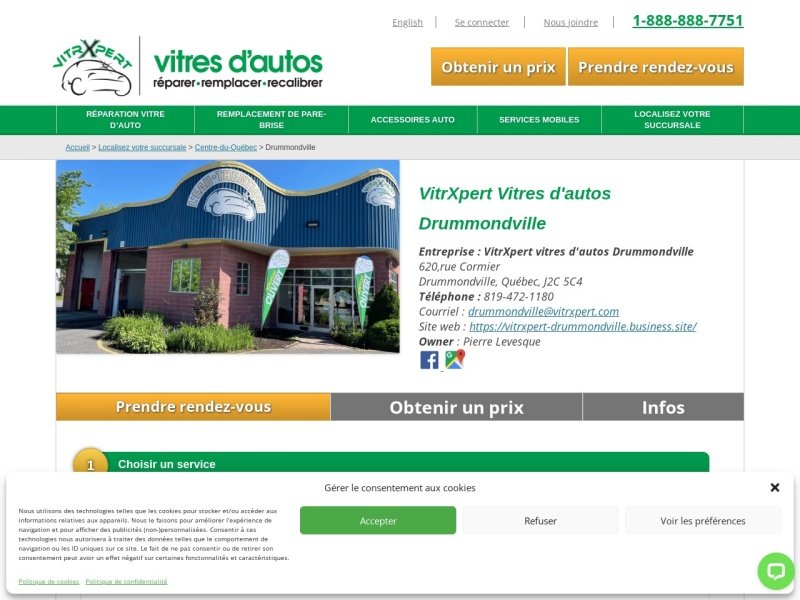 Aperçu de VitrXpert vitres d'autos