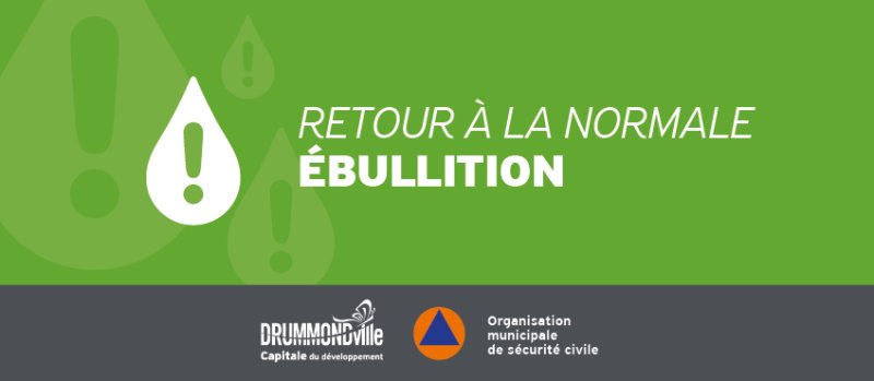 Rue Notre-Dame : avis d’ébullition préventif maintenant levé