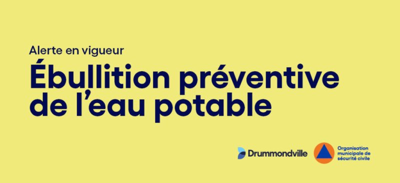 Avis d’ébullition préventif dans le secteur du chemin du Golf ouest