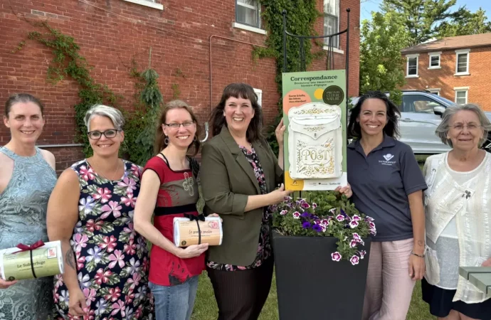 Projet Correspondance : À Victoriaville, des lettres d’autrefois prennent vie sur le parcours Culture Nature