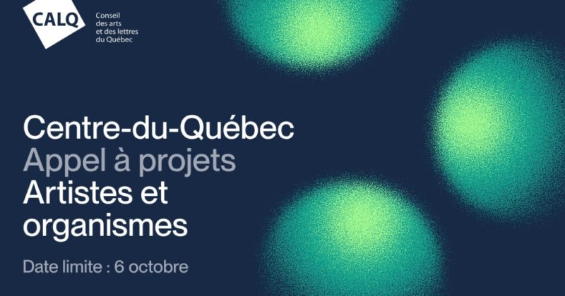 Un nouvel appel à projets pour soutenir les artistes et organismes culturels