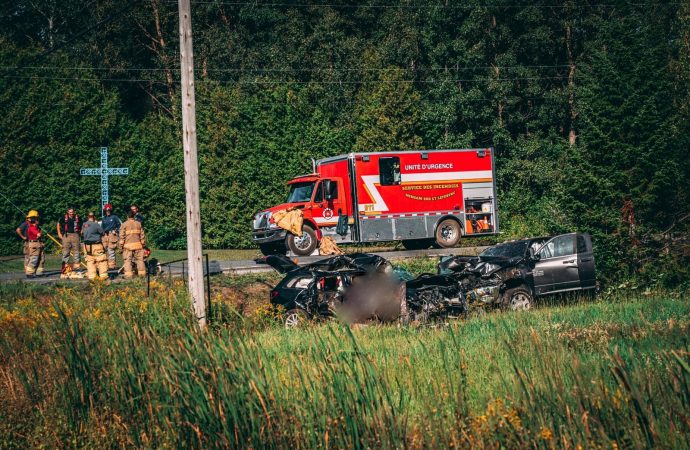 Accident : deux personnes perdent la vie dans une violente collision à Lefebvre