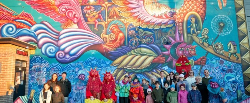 « Le Phénix habité » déploie ses ailes au centre-ville