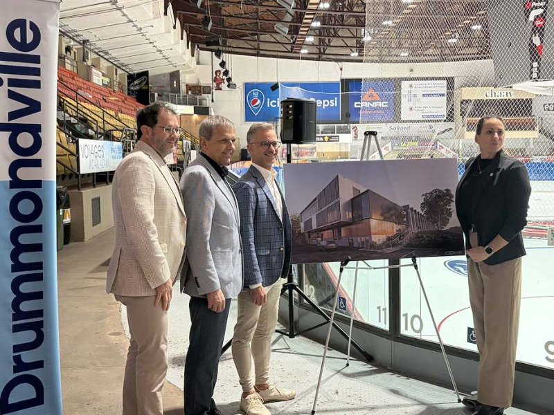 La modernisation du centre Marcel-Dionne progresse rondement
