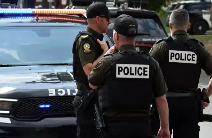 Intervention policière et arrestation à haut risque d’un individu signalé avec une arme à Drummondville